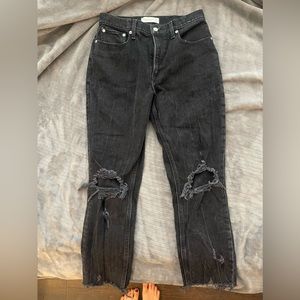 Abercrombie & Fitch distressed jeans